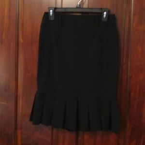 Black high waisted Tulip Style Pencil Skirt